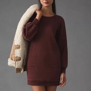BOGO! Anthropologie Daily Practice Puff Sleeve Athleisure Tunic Dress Large
